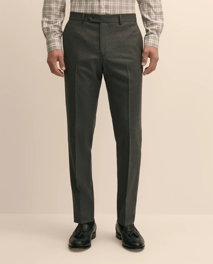 Brooks Brothers Explorer Collection Slim-Fit Wool Pinstripe Suit Pants, image 2