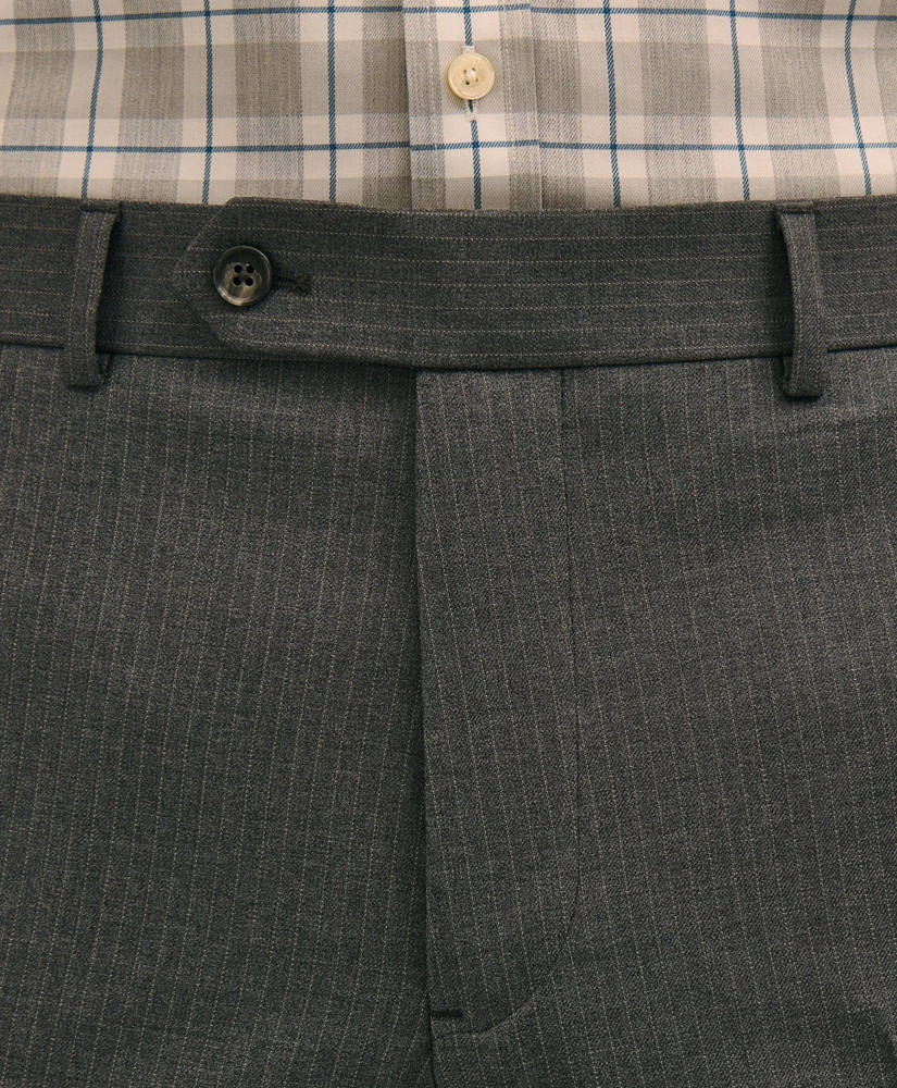 Brooks Brothers Explorer Collection Slim-Fit Wool Pinstripe Suit Pants, image 4