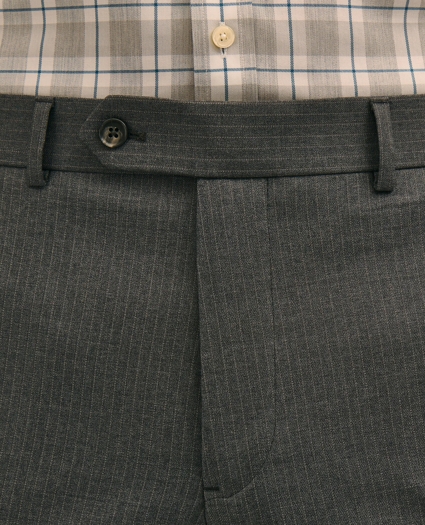 Brooks Brothers Explorer Collection Slim-Fit Wool Pinstripe Suit Pants, image 4