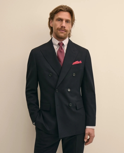 Brooks Brothers Explorer Collection Slim Fit Wool Double-Breasted Suit Jacket, image 1