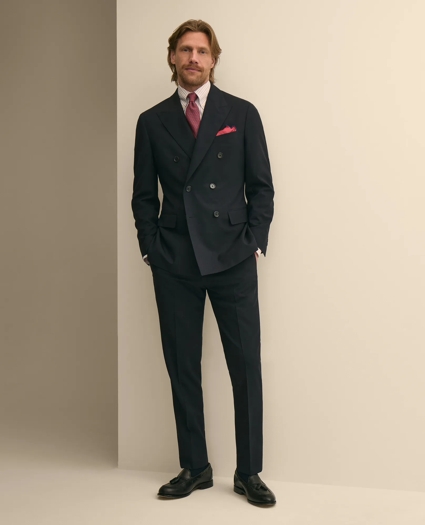 Brooks Brothers Explorer Collection Slim Fit Wool Double-Breasted Suit Jacket, image 2