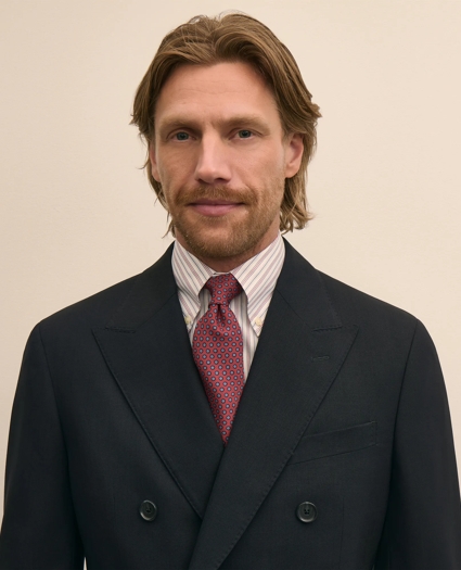 Brooks Brothers Explorer Collection Slim Fit Wool Double-Breasted Suit Jacket, image 3