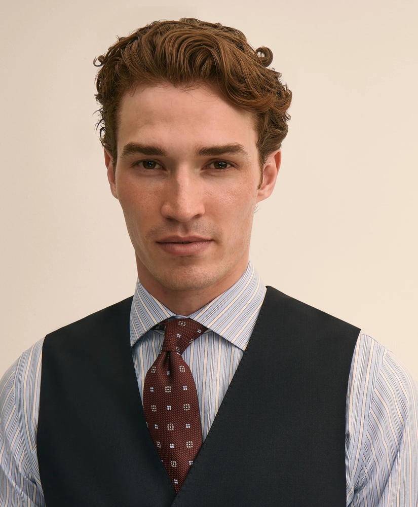 Brooks Brothers Explorer Collection Slim Fit Wool Single-Pleat Suit Pants, image 3