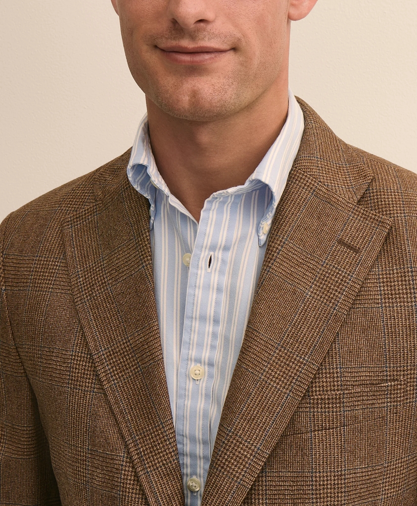Classic Fit Wool Glen Plaid Suit Jacket, image 3