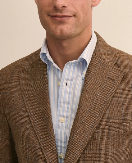 Classic Fit Wool Glen Plaid Suit Jacket, image 3