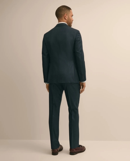 Classic Fit Wool Windowpane 1818 Suit, image 4