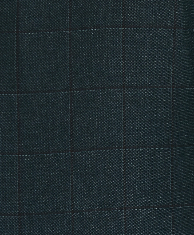 Classic Fit Wool Windowpane 1818 Suit, image 6