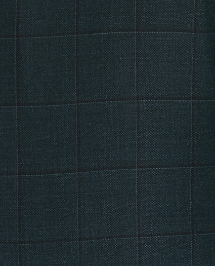 Classic Fit Wool Windowpane 1818 Suit, image 6