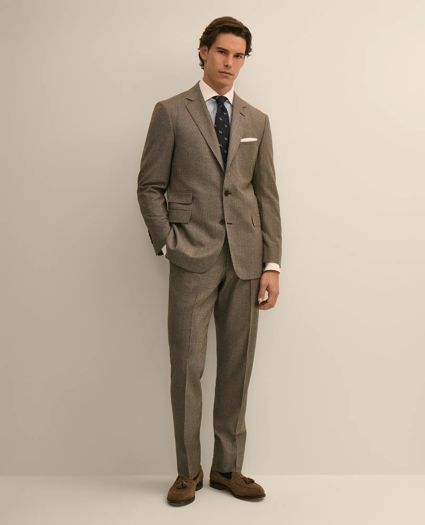Classic Fit Wool Windowpane 1818 Suit, image 1