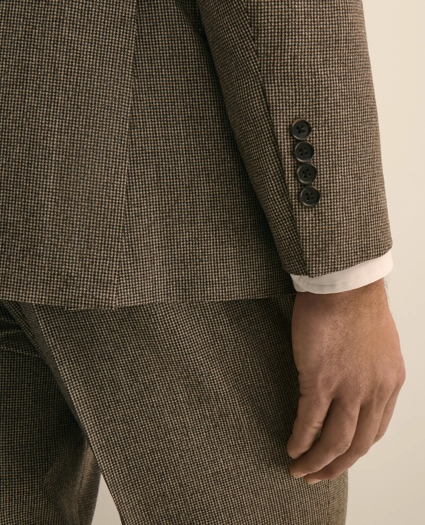 Classic Fit Wool Windowpane 1818 Suit, image 5