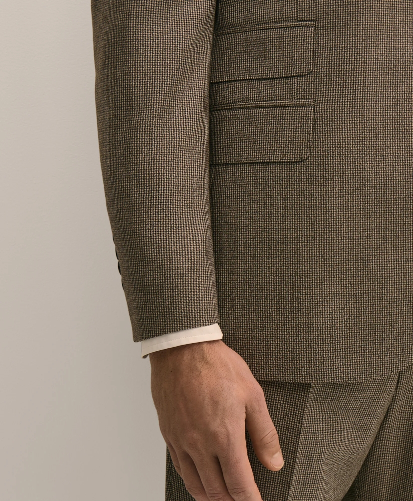 Classic Fit Wool Windowpane 1818 Suit, image 6
