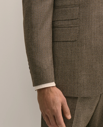 Classic Fit Wool Windowpane 1818 Suit, image 6