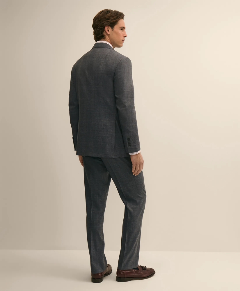 Classic Fit Wool Overcheck 1818 Suit, image 4