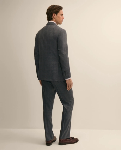 Classic Fit Wool Overcheck 1818 Suit, image 4