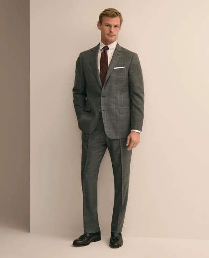 Classic Fit Wool Glen Plaid 1818 Suit, image 1