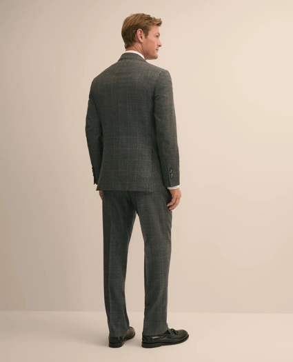 Classic Fit Wool Glen Plaid 1818 Suit, image 4