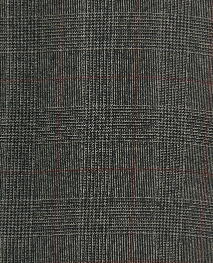 Classic Fit Wool Glen Plaid 1818 Suit, image 6