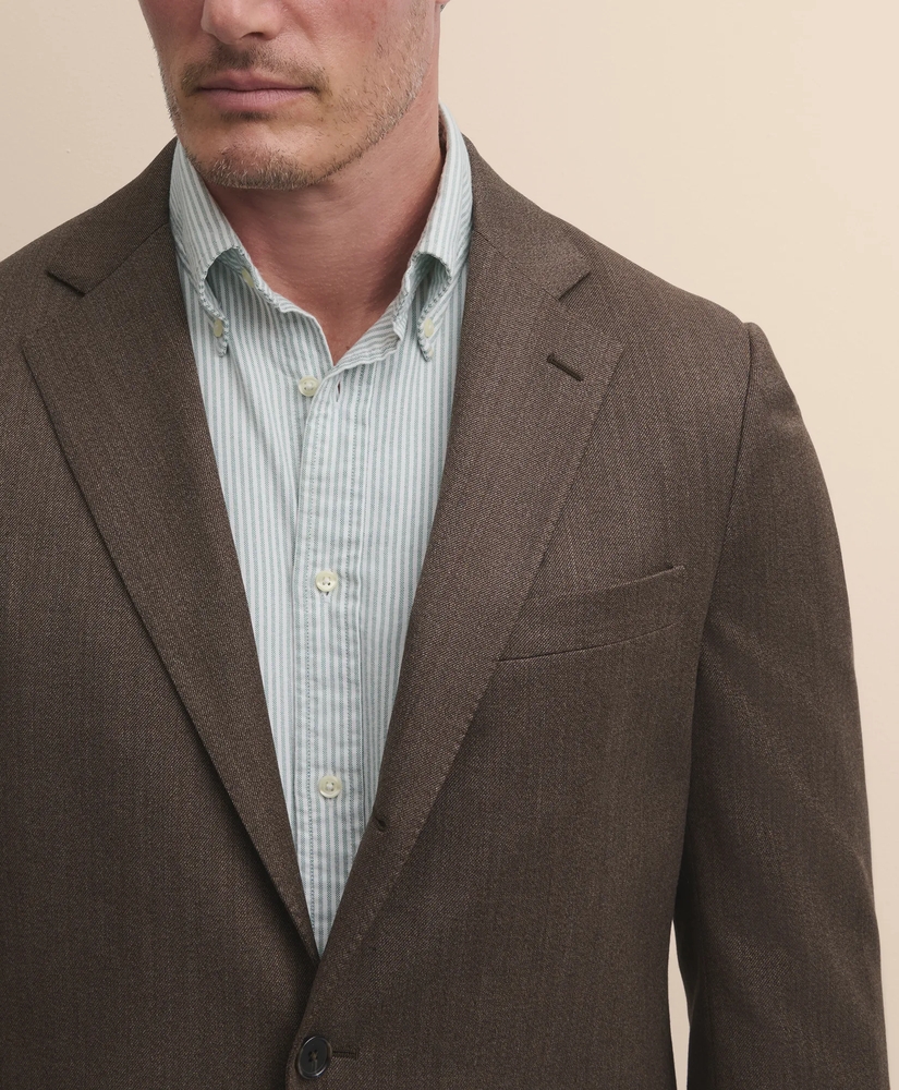 Covert-Wool Blend Sack Suit, image 3