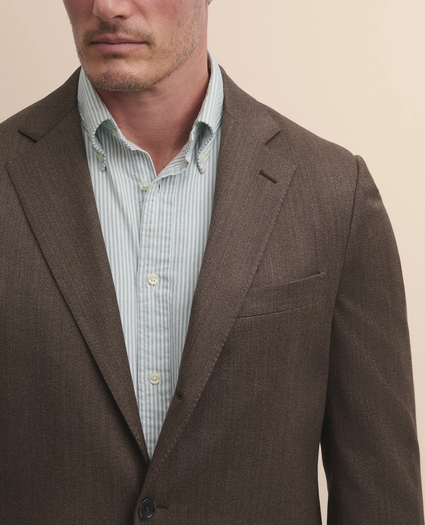 Covert-Wool Blend Sack Suit, image 3