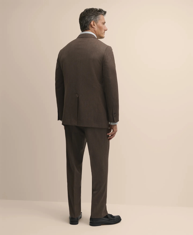 Covert-Wool Blend Sack Suit, image 4