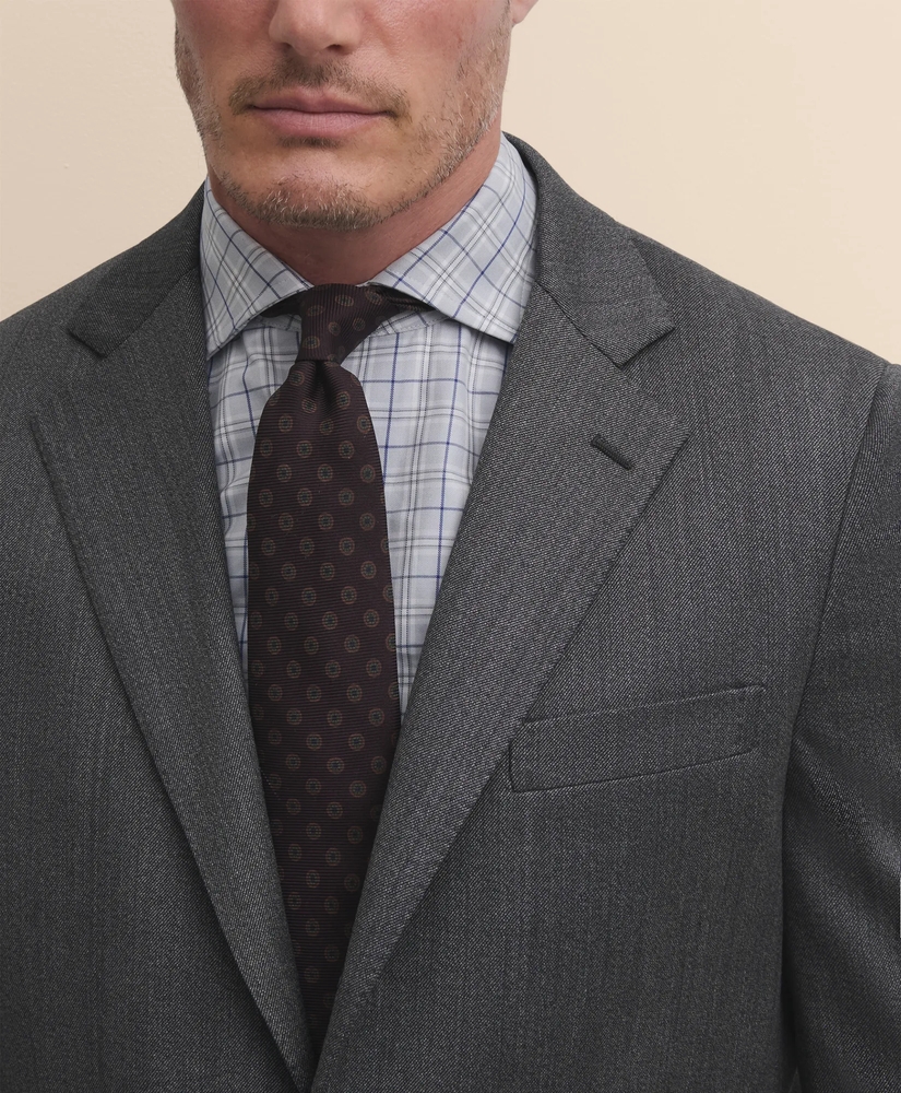 Covert-Wool Blend Sack Suit, image 3