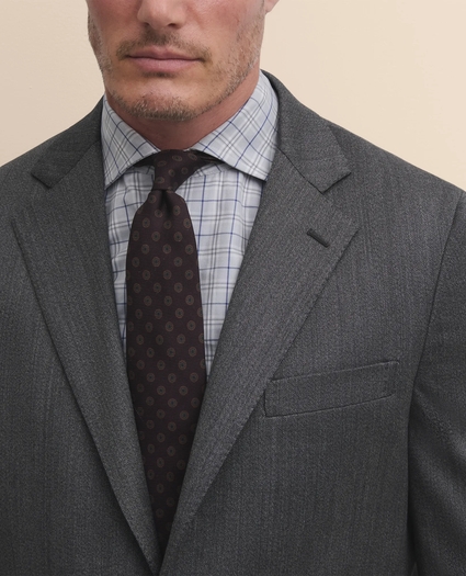 Covert-Wool Blend Sack Suit, image 3