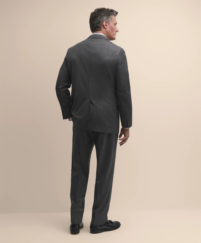 Covert-Wool Blend Sack Suit, image 4