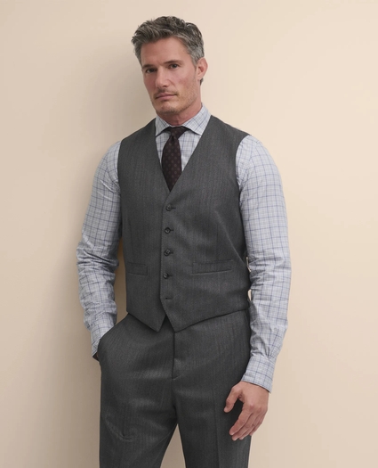 Classic Fit Covert-Wool Blend Vest, image 1
