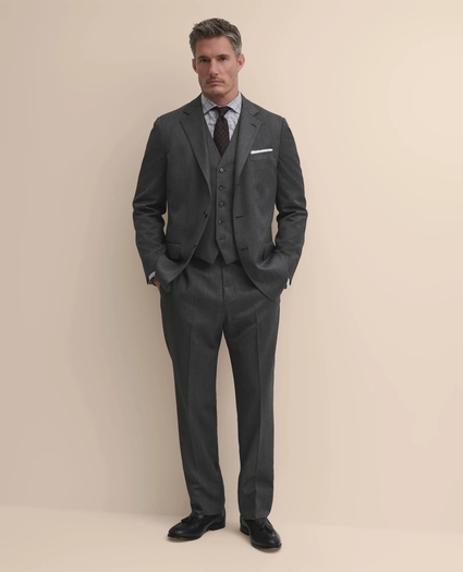 Classic Fit Covert-Wool Blend Vest, image 2