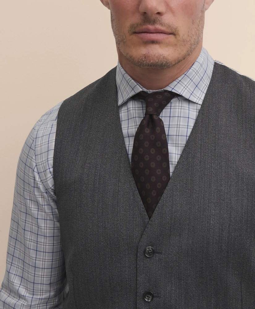 Classic Fit Covert-Wool Blend Vest, image 3