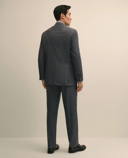 Traditional Fit Wool Overcheck 1818 Suit, image 4
