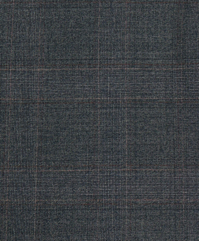 Traditional Fit Wool Overcheck 1818 Suit, image 6