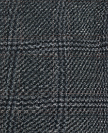 Traditional Fit Wool Overcheck 1818 Suit, image 6