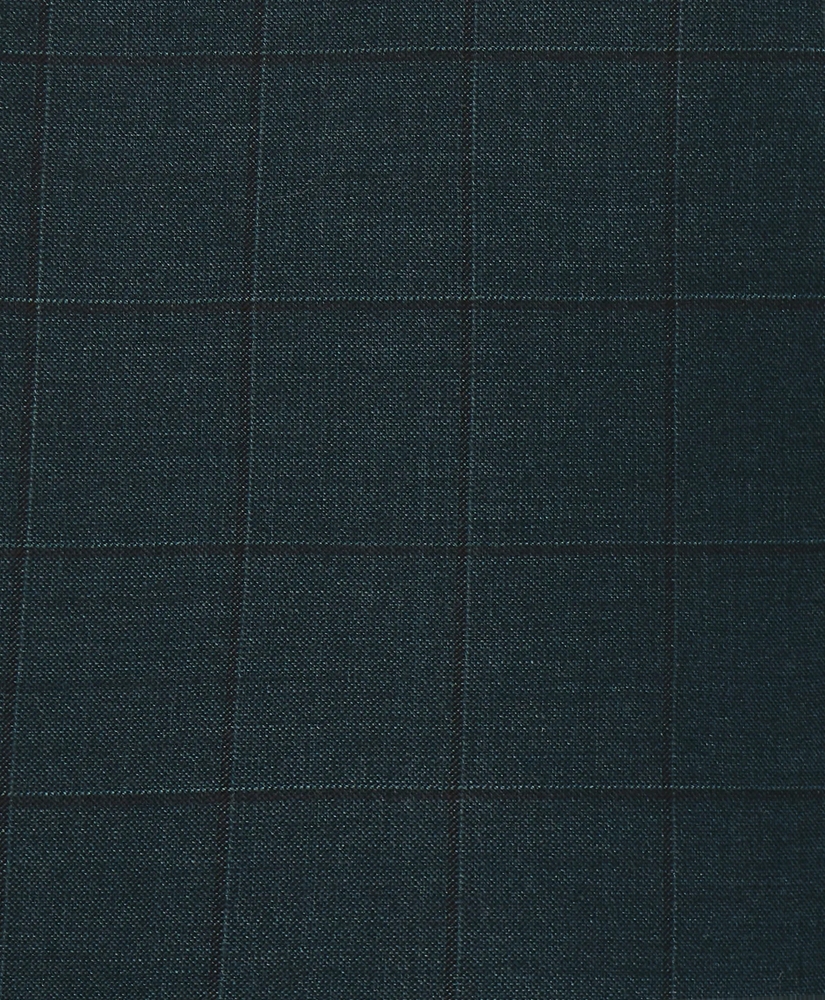 Traditional Fit Wool Windowpane 1818 Suit, image 6