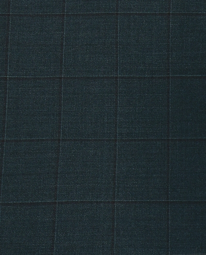 Traditional Fit Wool Windowpane 1818 Suit, image 6