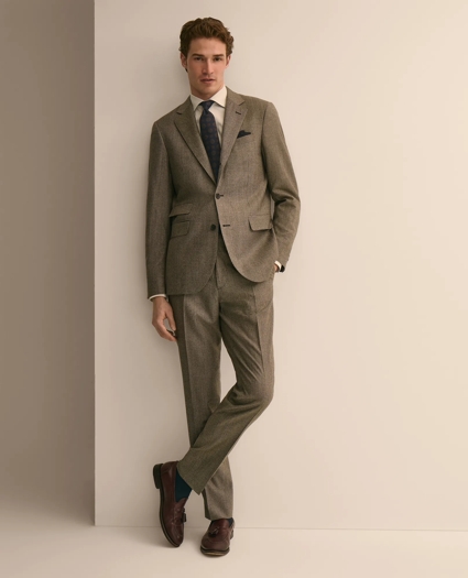 Slim Fit Wool Mini-Houndstooth 1818 Suit, image 2
