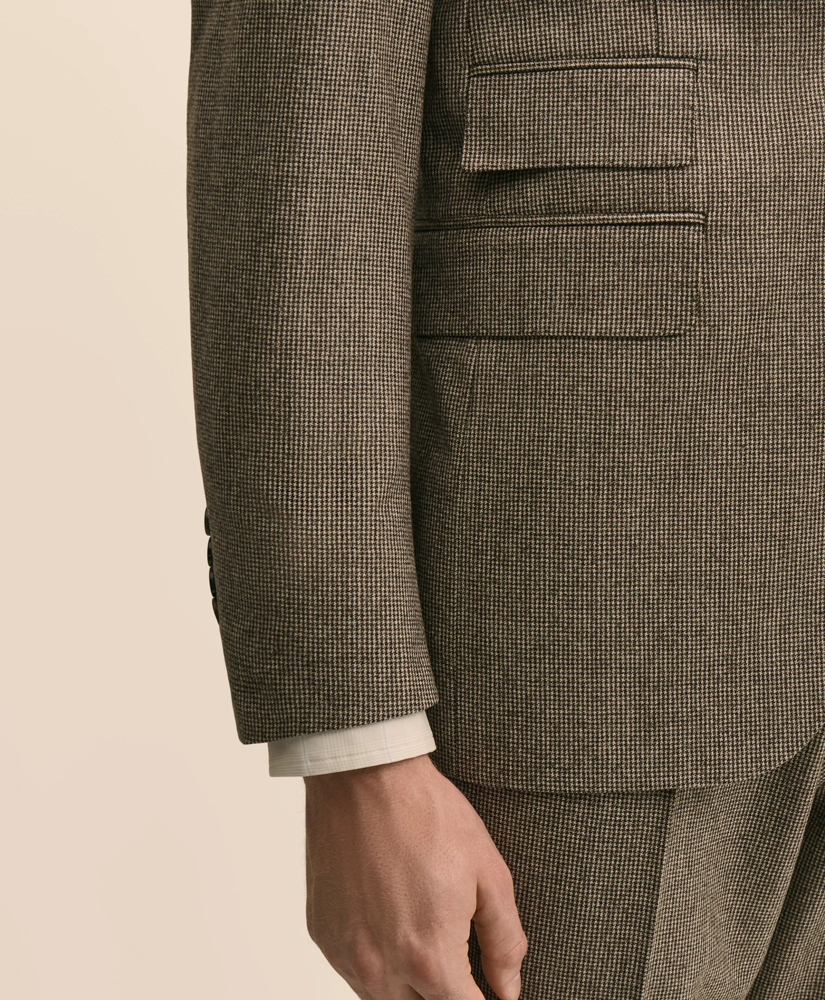 Slim Fit Wool Mini-Houndstooth 1818 Suit, image 5