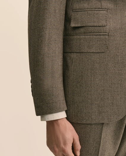 Slim Fit Wool Mini-Houndstooth 1818 Suit, image 5