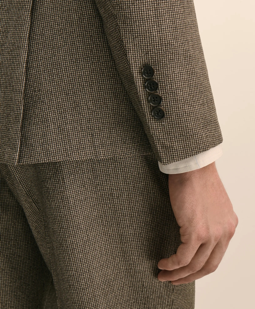 Slim Fit Wool Mini-Houndstooth 1818 Suit, image 6