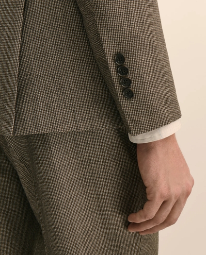 Slim Fit Wool Mini-Houndstooth 1818 Suit, image 6