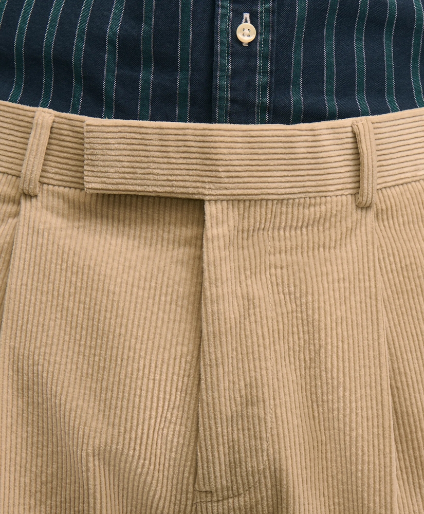 Classic Fit Corduroy Single-Pleat Suit Pants, image 5