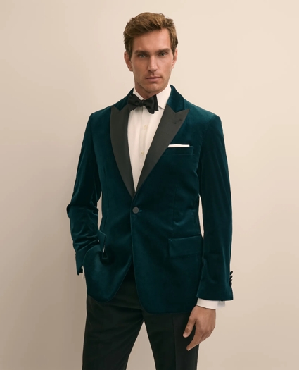 Classic Fit Cotton Velvet 1818 Dinner Jacket, image 1