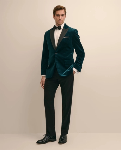 Classic Fit Cotton Velvet 1818 Dinner Jacket, image 2