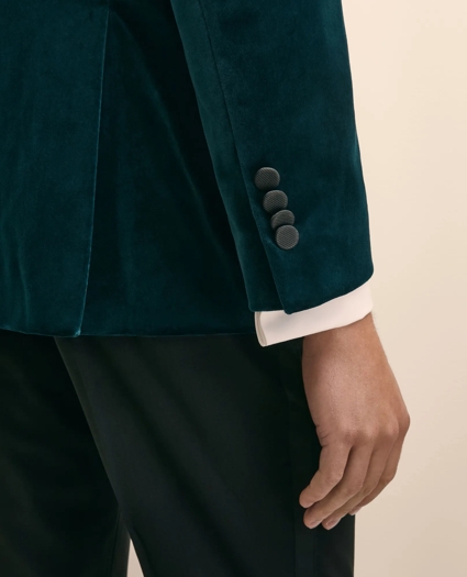 Classic Fit Cotton Velvet 1818 Dinner Jacket, image 4