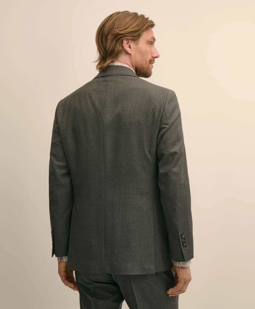 Brooks Brothers Explorer Collection Slim-Fit Pinstripe Wool Suit Jacket, image 5