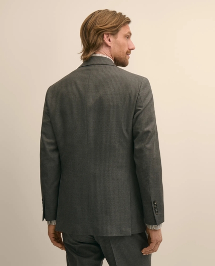 Brooks Brothers Explorer Collection Slim-Fit Pinstripe Wool Suit Jacket, image 5