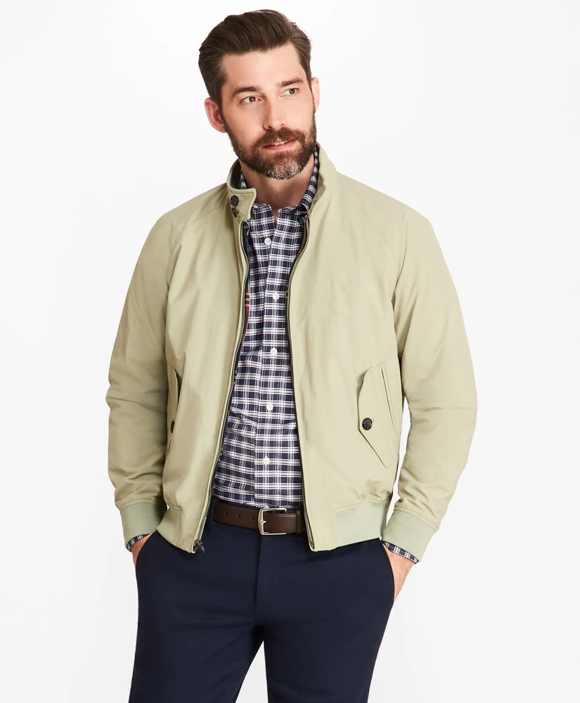 90s Brooks Brothers A-2 flight jacket ナイロン/ポリウレタン