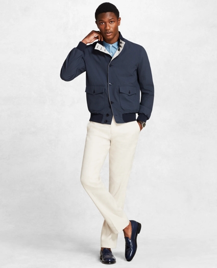 Golden Fleece® Seersucker Reversible Bomber, image 1