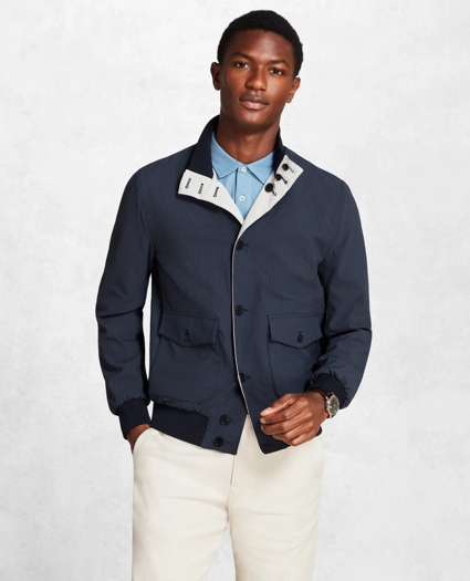 Golden Fleece® Seersucker Reversible Bomber, image 2