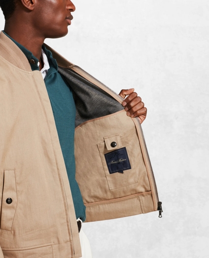 Golden Fleece® Linen Bomber, image 4
